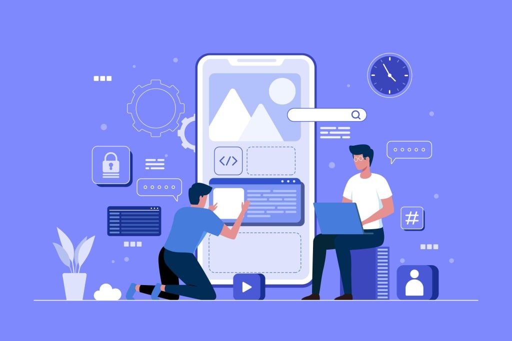 Difference between websites and web apps, with websites focused on information delivery and web apps enabling interactivity